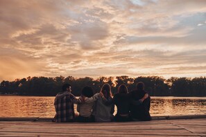 Summer sunsets at the dock: memories for a lifetime!