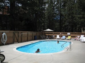 Condo complex swimming pool
