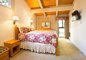 Bedroom 1: Cal King bed