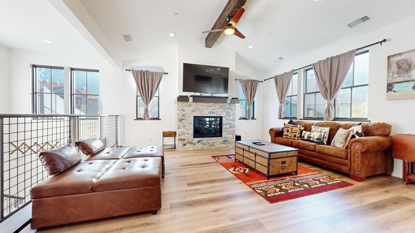 Spacious and bright living space