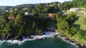 Nestled in the hill side, extensive grounds for your private enjoyment