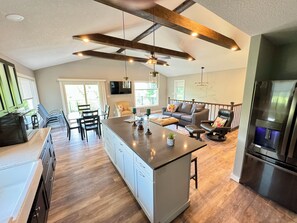 Open concept upstairs