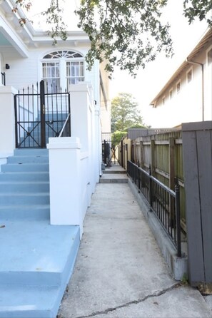 Walkway to Apartment Entry -  Right Side of Building