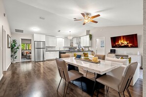 Living Room. 
Open Concept