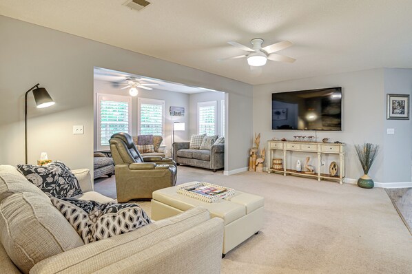 Murrells Inlet Vacation Rental | 3BR | 2BA | 1,500 Sq Ft | Step-Free Entry