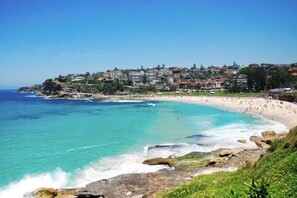 Bronte Beach, a short stroll away.