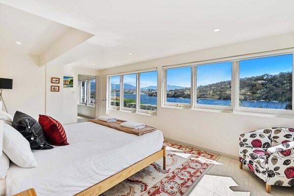 Each bedroom has amazing views as well walkin robe and bathroom.