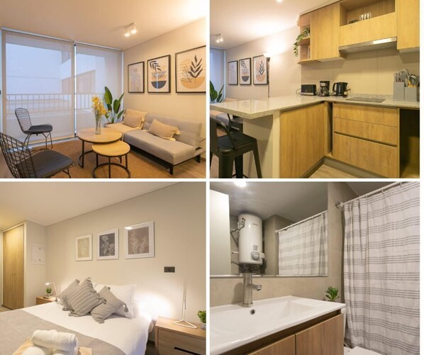 Relájate en este encantador apartamento