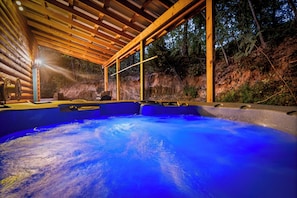 Bain à remous extérieur