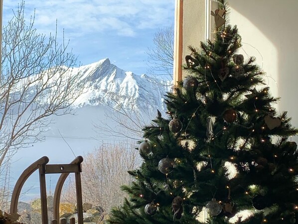 Vue depuis l’hébergement