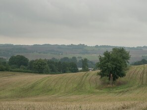 Blick von der Unterkunft