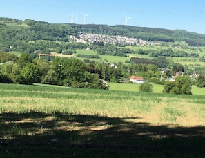 Utsikt från boendet