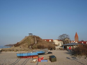 Blick von der Unterkunft
