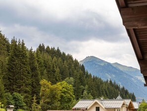 Blick von der Unterkunft