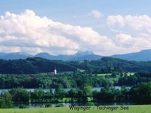 Blick von der Unterkunft