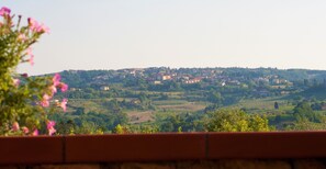 Blick von der Unterkunft