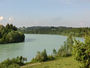 Blick von der Unterkunft