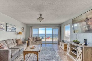 Cozy living with stunning ocean views right from the sofa! Relax and enjoy.