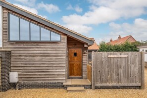The Cabin, Brancaster Staithe: The Cabin started life as a boat shed
