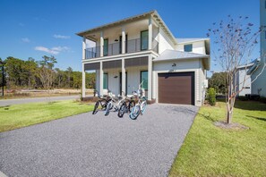 4 Adult Bikes Provided