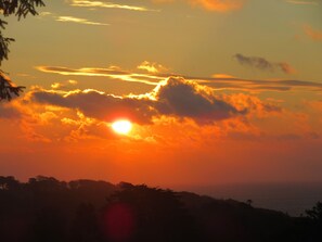 Sunrise from the paddock
