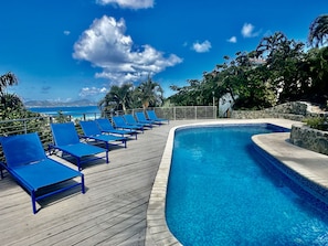 The villa pool (2)