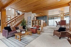 Traditional mountain touches throughout the house. 