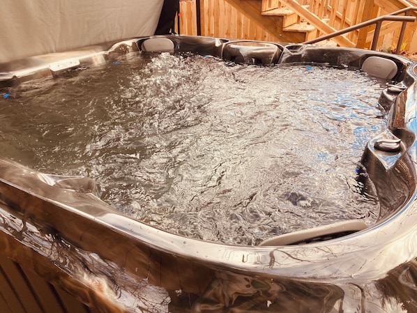 Bain à remous extérieur