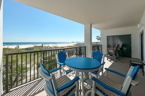 Private balcony