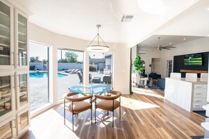 Dining area