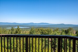 Breathtaking views from the back deck