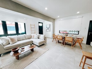 Comfortable seating with stylish decor for a cozy, home-like atmosphere.