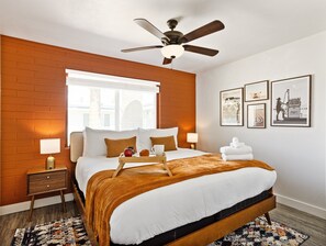Primary Bedroom featuring a King bed and a closet.