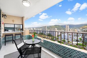 Balcony and views