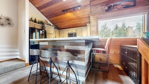 Indoors, Hardwood, Stained Wood, Chair, Furniture