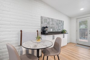 Dining Area with Coffee/Tea Bar