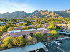 Watch the Sonoran sunsets serenely paint the Catalinas every evening.