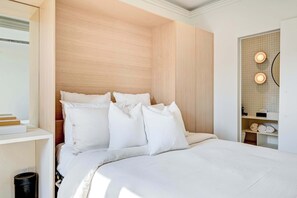 Bedroom #1 with ensuite bathroom. 