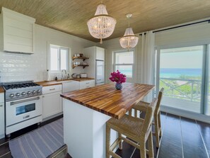 Bohemia Wanderlust Bungalow:  Well equipped kitchen with island.