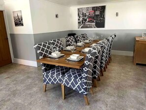 Dining table for 10 