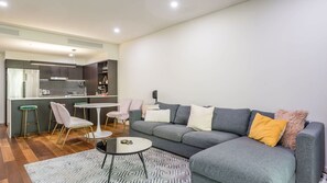 Open-plan layout