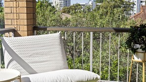 Bask in the sun with a book and refreshments