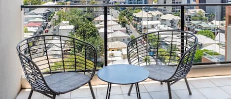 Unwind in the balcony after a long day