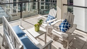 Private balcony
