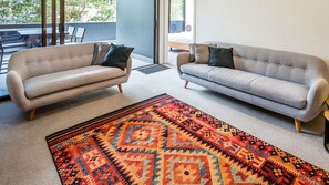 Our living area - where comfort and style seamlessly converge.