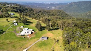 Aerial view of the location