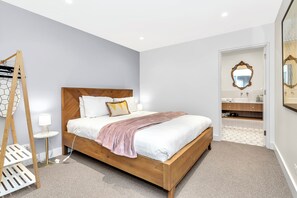 Comfortable King Size bedrooms each with private bathrooms.