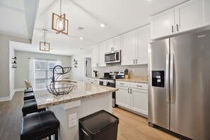 Plenty of counter space for a pot luck!