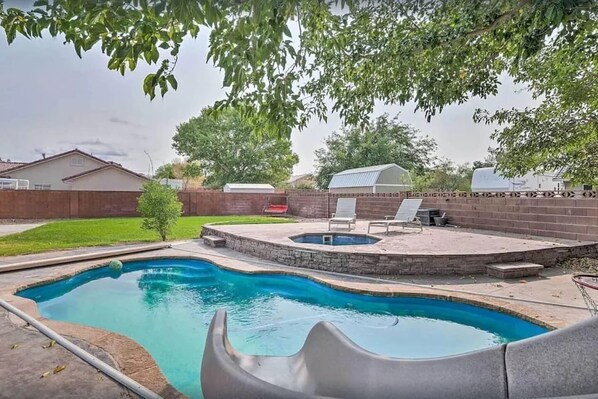 Private pool and spa