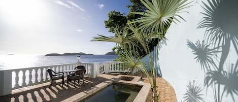Embrace panoramic ocean views from every corner of this magnificent villa.